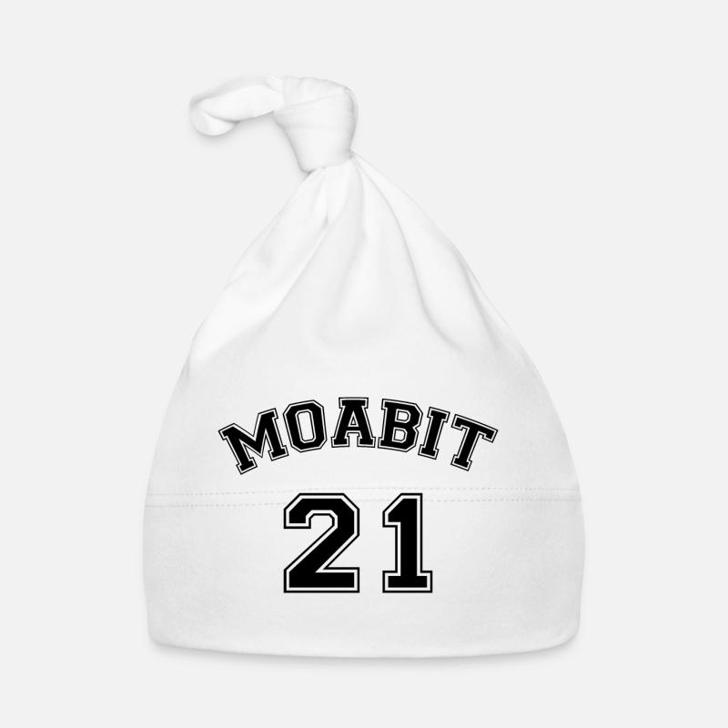 Moabit 21 Berlin District Nostalgia Design Organic Baby Cap