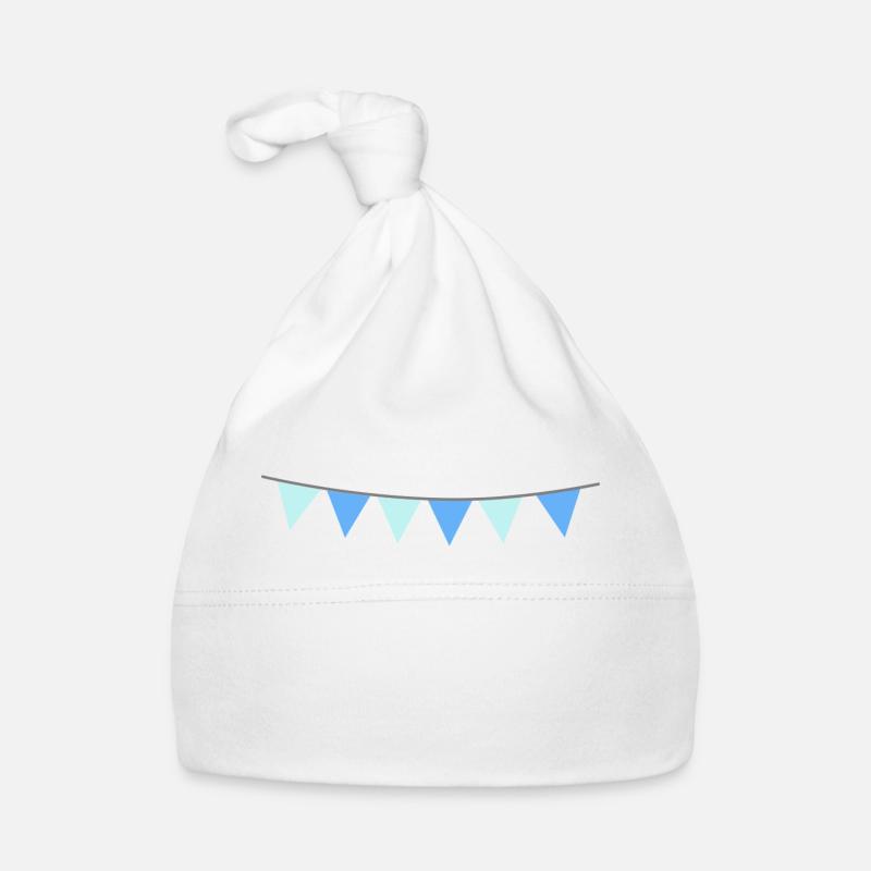 simple party pattern Organic Baby Cap