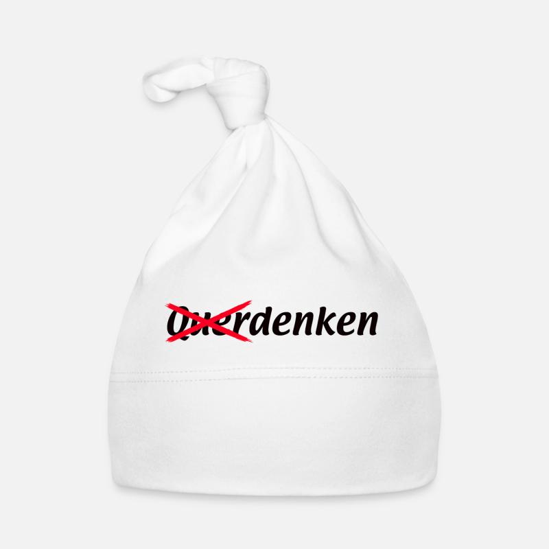 Querdenken Baby Bio-Mütze