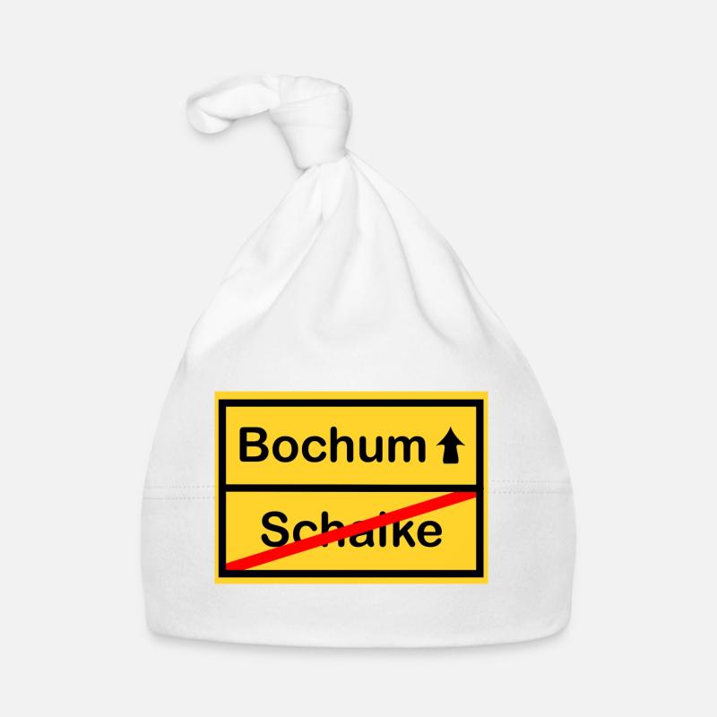 Bochum Schild Baby Bio-Mütze