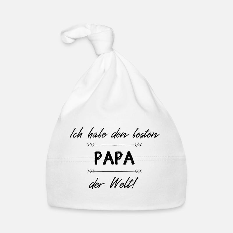 Bester Papa Baby Bio-Mütze