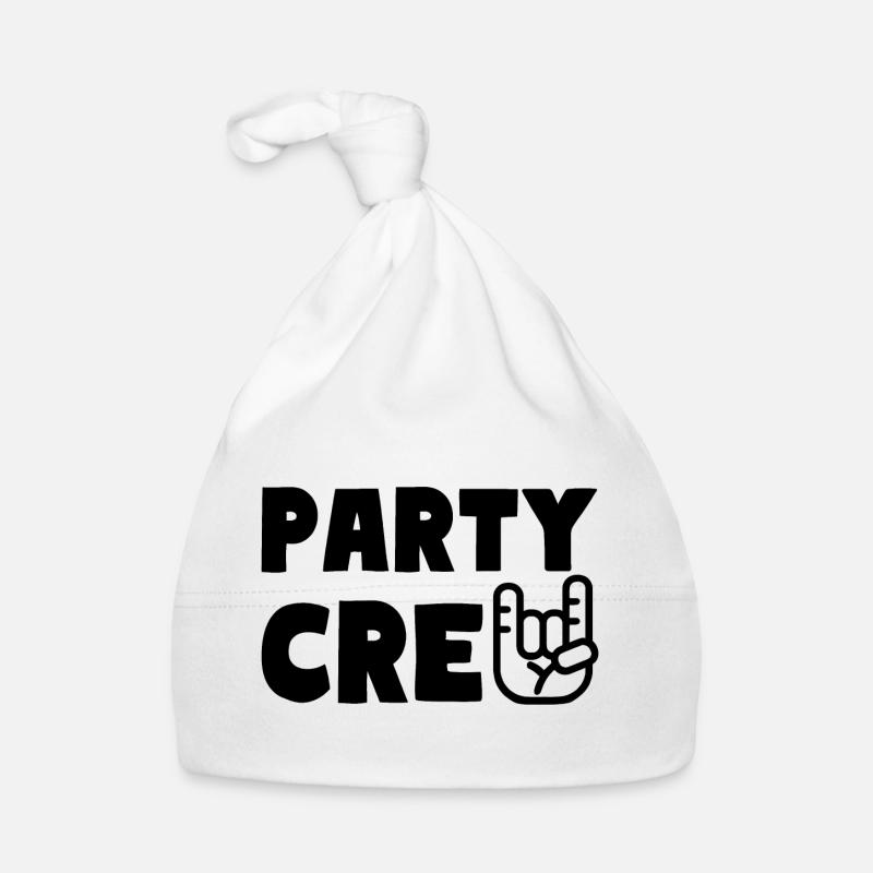 PARTY CREW Feiern Baby Bio-Mütze