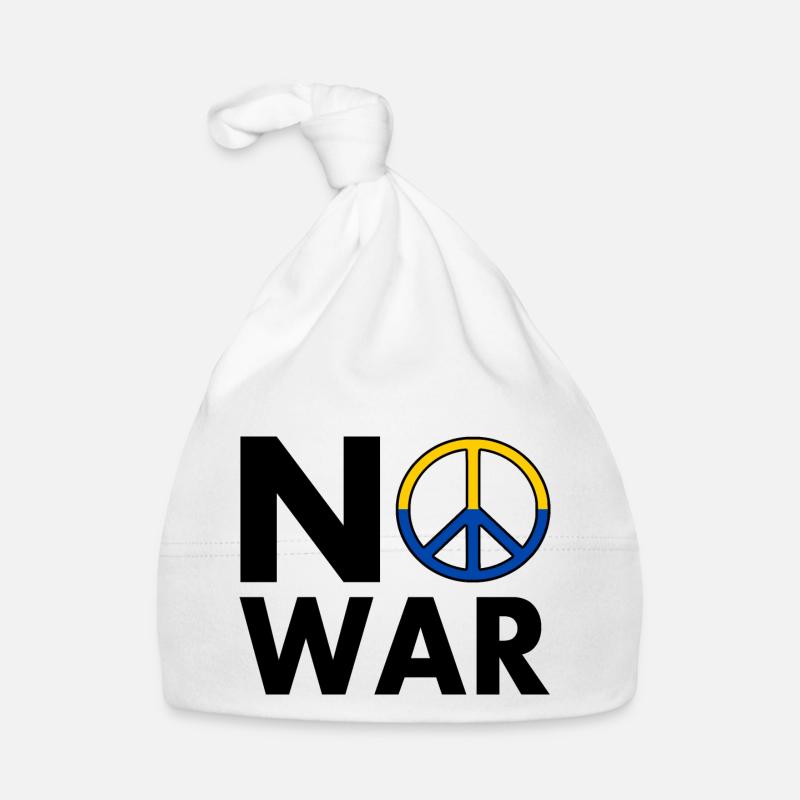 No war Baby Bio-Mütze