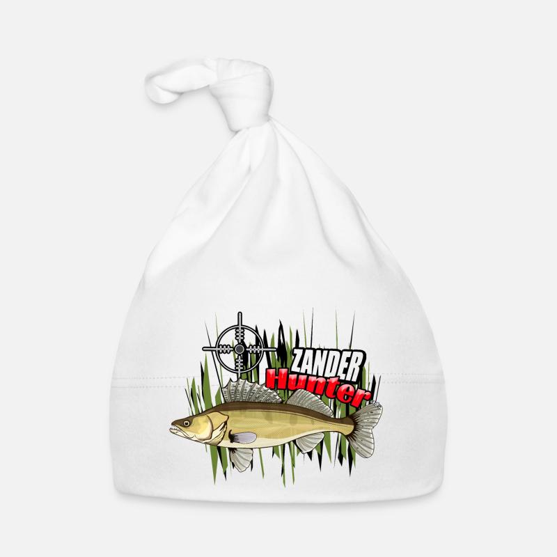 Walleye hunter Organic Baby Cap