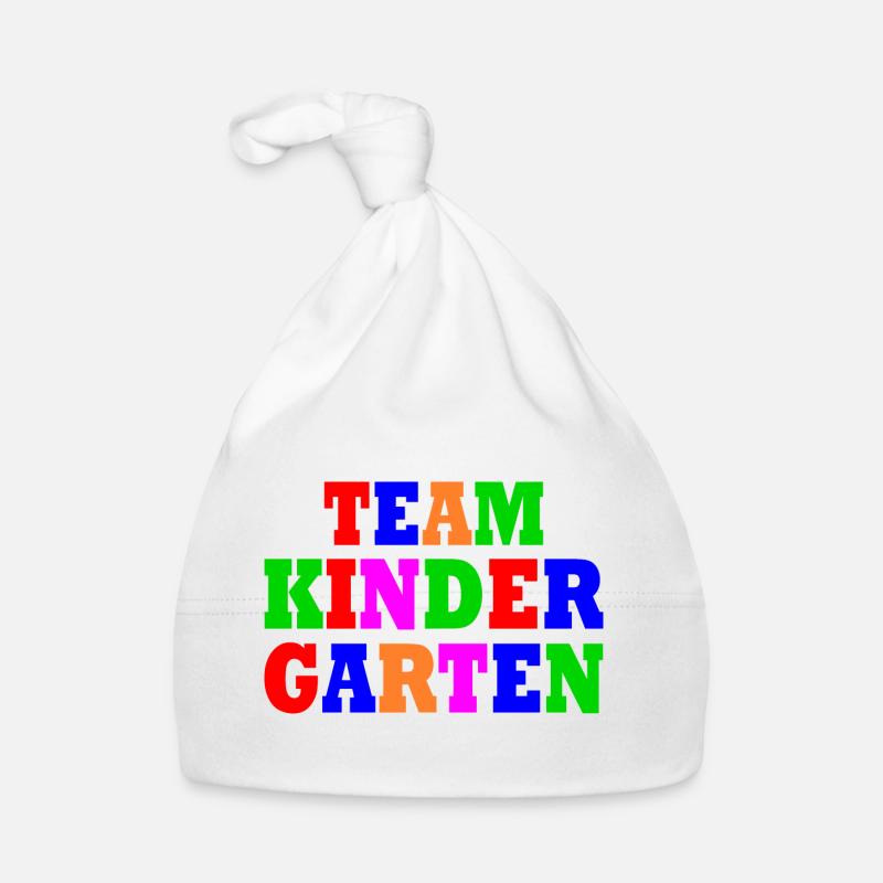 Team kindergarten Baby Bio-Mütze