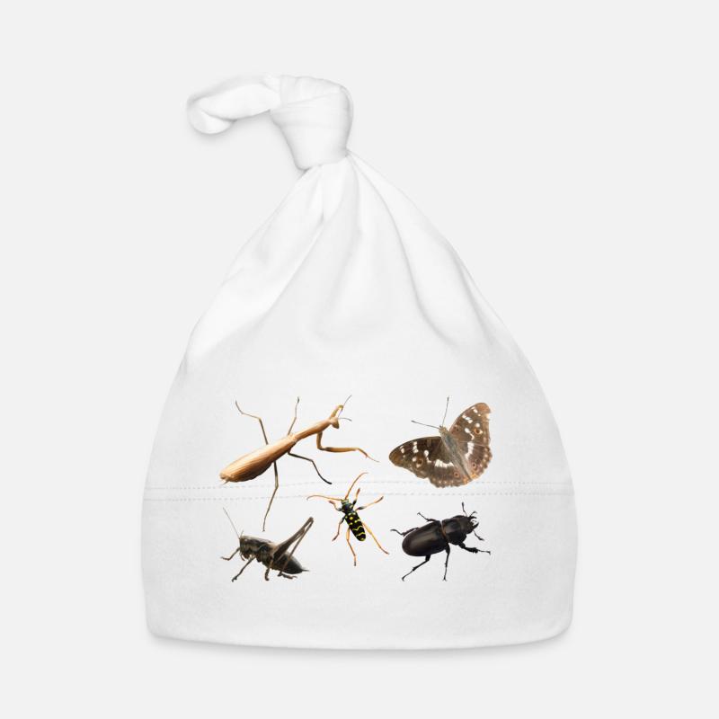 Insects Organic Baby Cap