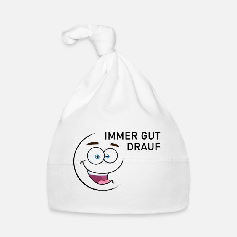 Immer gut drauf | smiley Baby Bio-Mütze