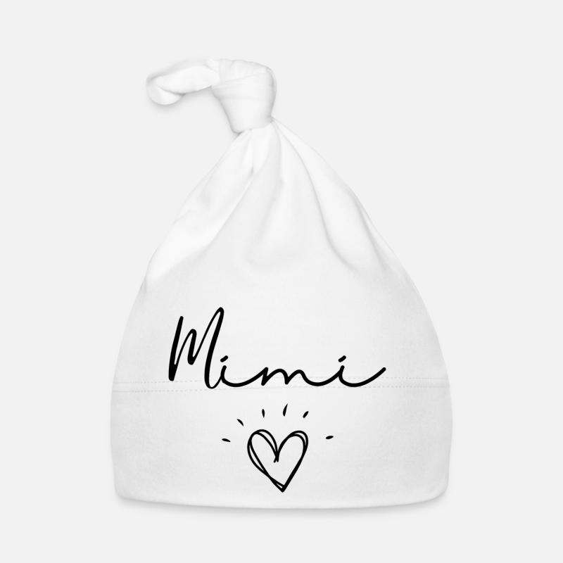 Mimi. mimi Geschenk Baby Bio-Mütze