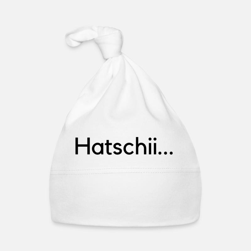 hatschi... gsundheit..schwitzerdütsch Baby Bio-Mütze