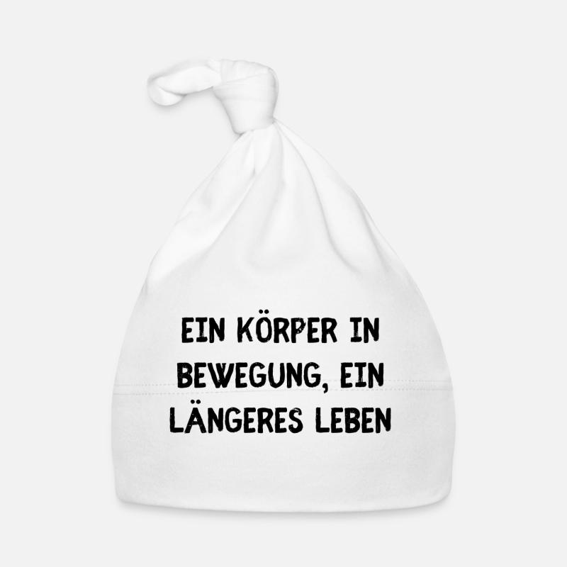 Körper Bewegung Baby Bio-Mütze