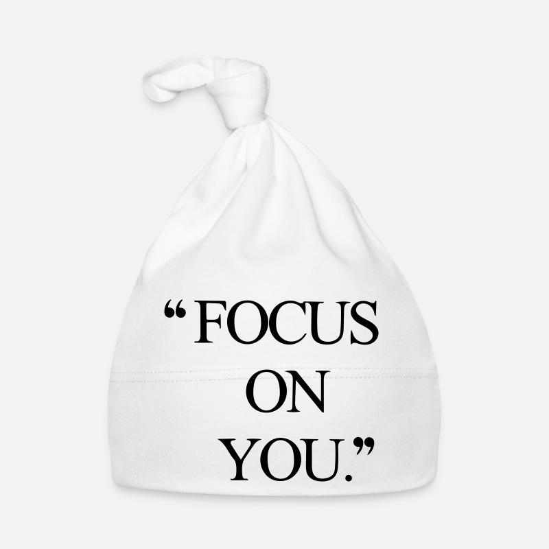 Concentrez-vous sur vous ! Bonnet bio Bébé