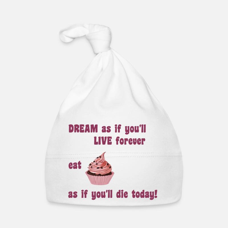 Cupcake Lover Organic Baby Cap