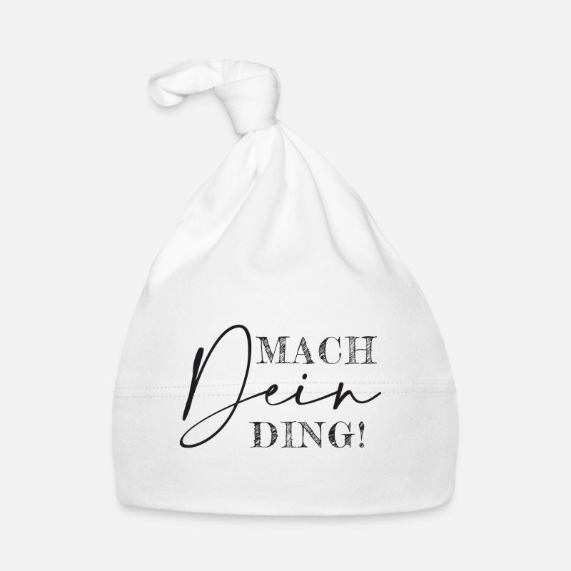 Mach dein Ding Baby Bio-Mütze