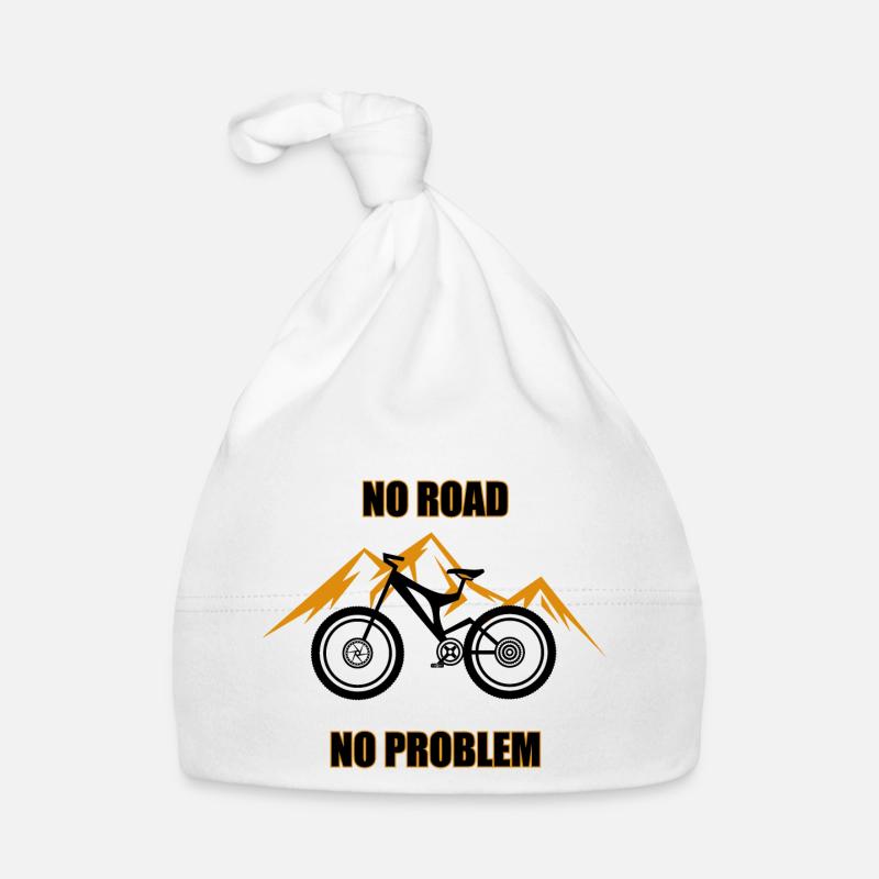 No Road No Problem Baby Bio-Mütze