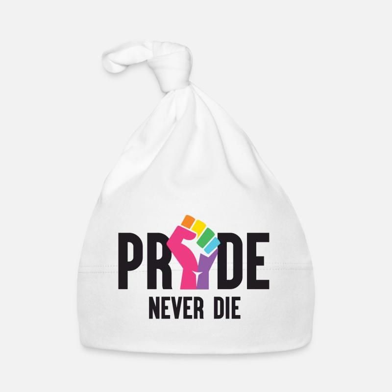 Pride Month LGBT - Pride Never Die Baby Bio-Mütze