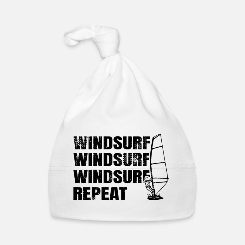 Windsurfing Repeat Organic Baby Cap