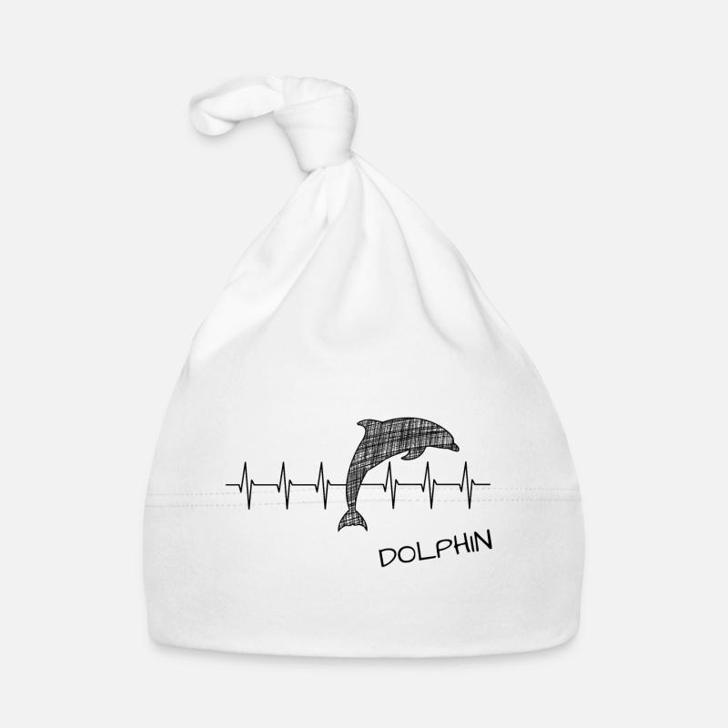 Dolphin Delfin Baby Bio-Mütze