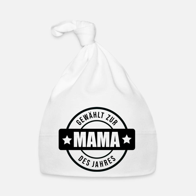 Mutter Spruch Geschenk Mama Muttertag Baby Bio-Mütze