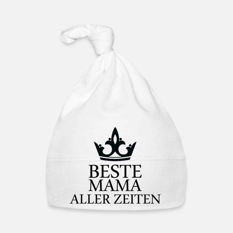 Mutter Spruch Geschenk Mama Muttertag Baby Bio-Mütze