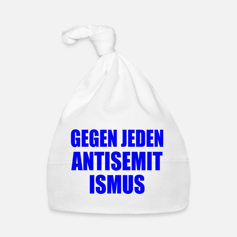Gegen jeden antisemitismus Baby Bio-Mütze