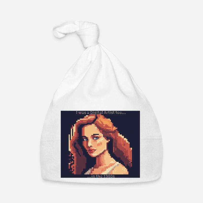 Digitale Kunst Baby Bio-Mütze