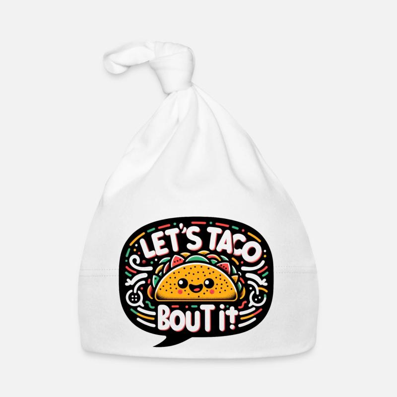 Let's Taco Bout It Organic Baby Cap