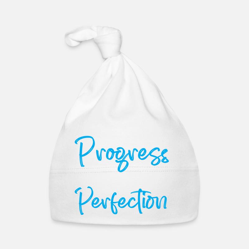 Le progrès au lieu de la perfection L’amour de soi Bonnet bio Bébé