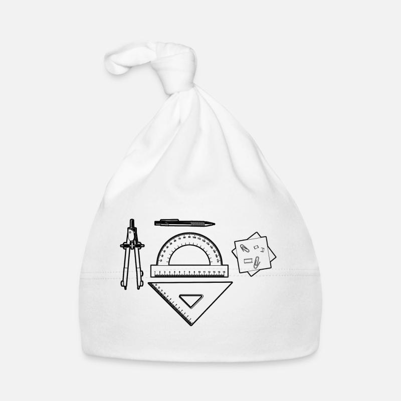 Graphique de dessinateur Bonnet bio Bébé