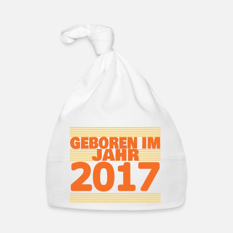 Year 2017 Organic Baby Cap