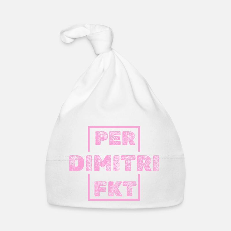 Dimitri - Bonnet bio Bébé - blanc