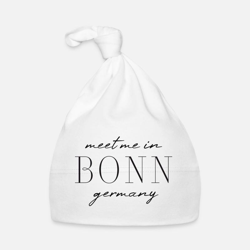Bonn, Germany Elegance Style Design T-Shirt Organic Baby Cap