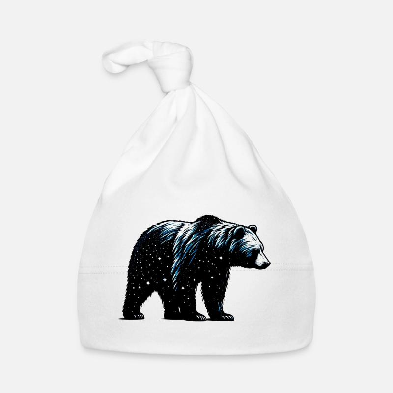 Bär Baby Bio-Mütze