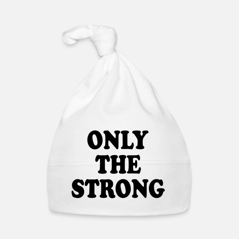 only the strong Bonnet bio Bébé