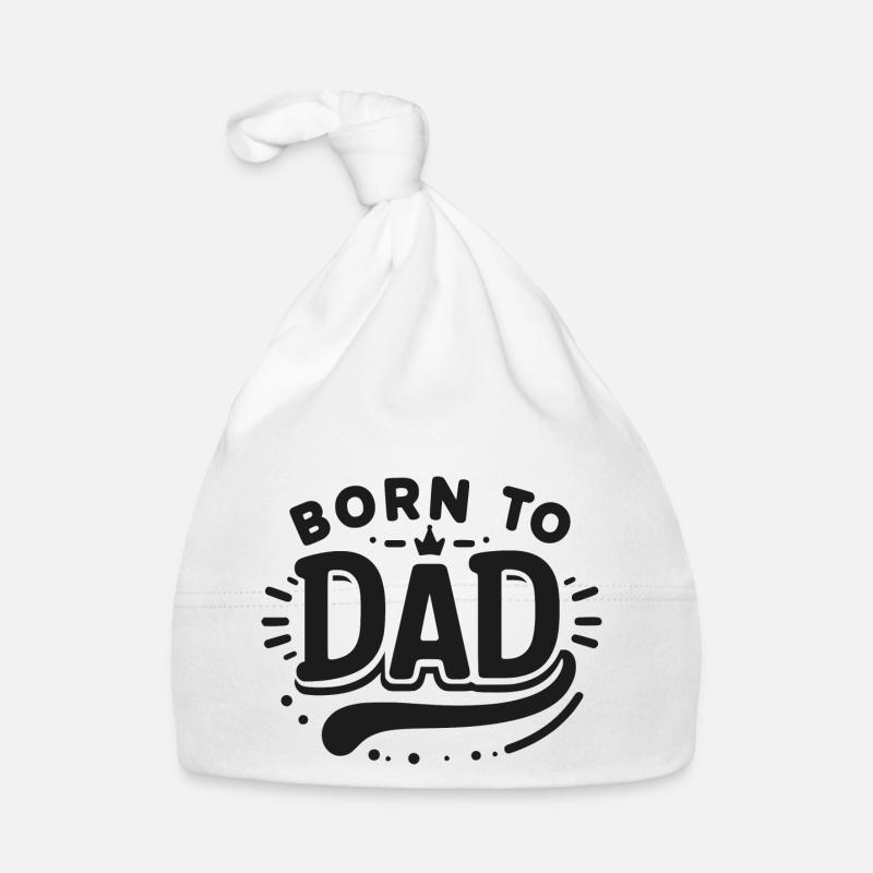 Geboren vom Vater Baby Bio-Mütze