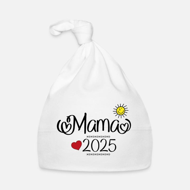 Maman 2025 Bonnet bio Bébé