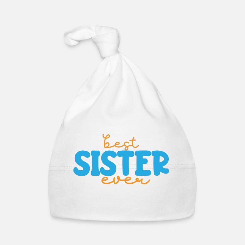 Beste Schwester Baby Bio-Mütze