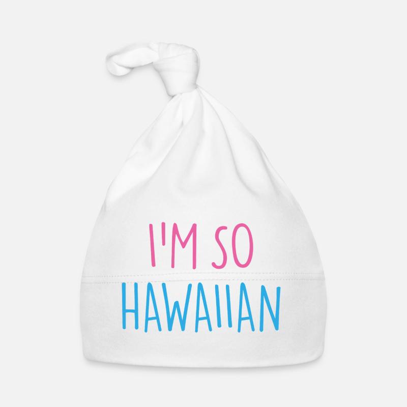 I'M SO HAWAIIAN Organic Baby Cap