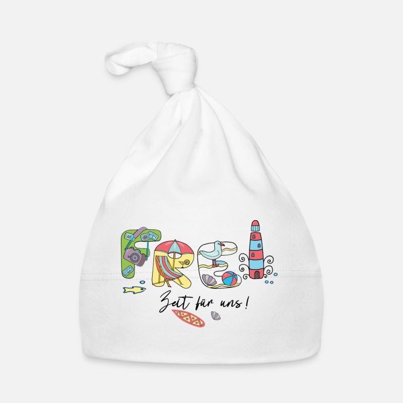 Freizeit Urlaub Baby Bio-Mütze