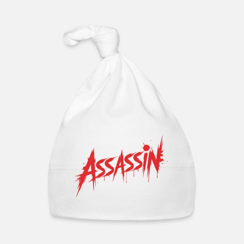 Assassin - Conception de sang tueur Bonnet bio Bébé