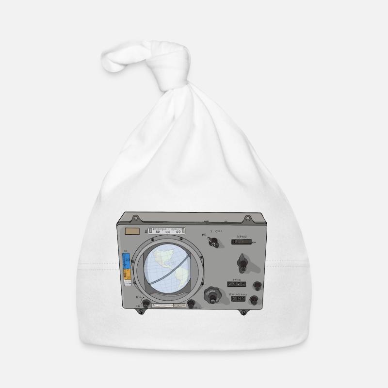 Globus Vintage Navigation Analoges Gerät Baby Bio-Mütze