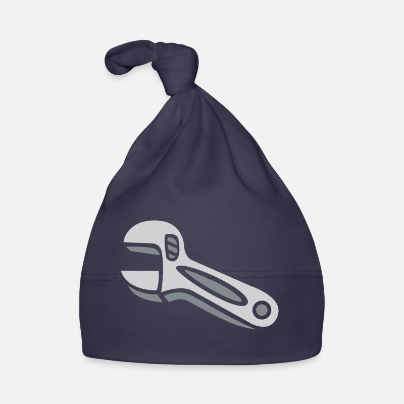 Illustration d’outil de clé de bande dessinée Bonnet bio Bébé