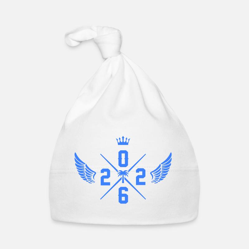 Palm Tree Wings 2026 Emblem Organic Baby Cap