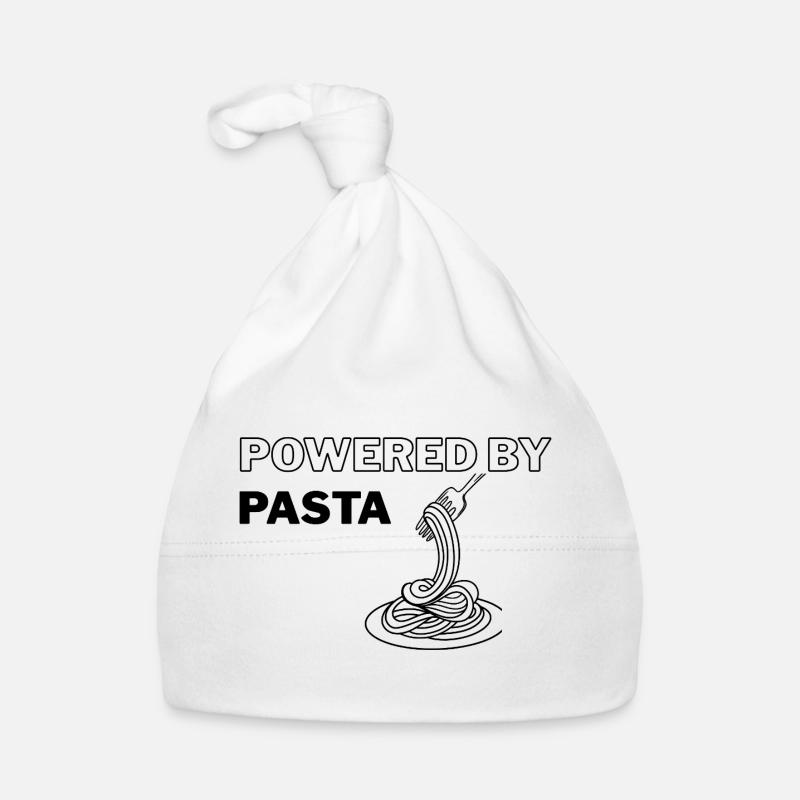 powered by pasta Organic Baby Cap