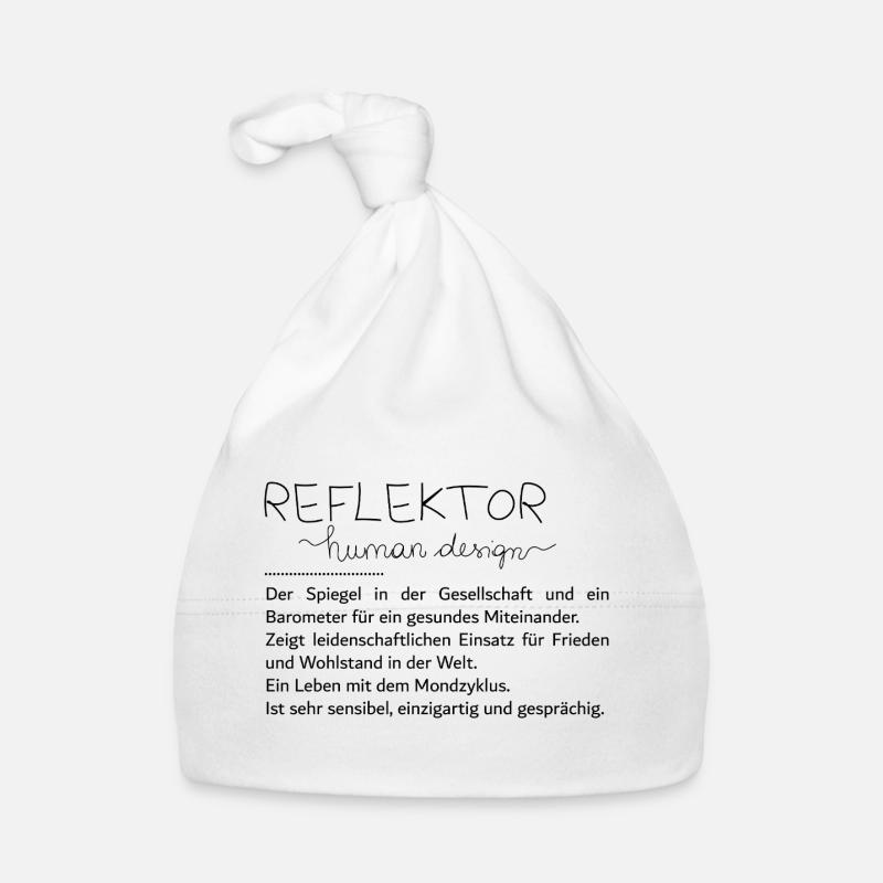 Du bist ein Reflektor Baby Bio-Mütze
