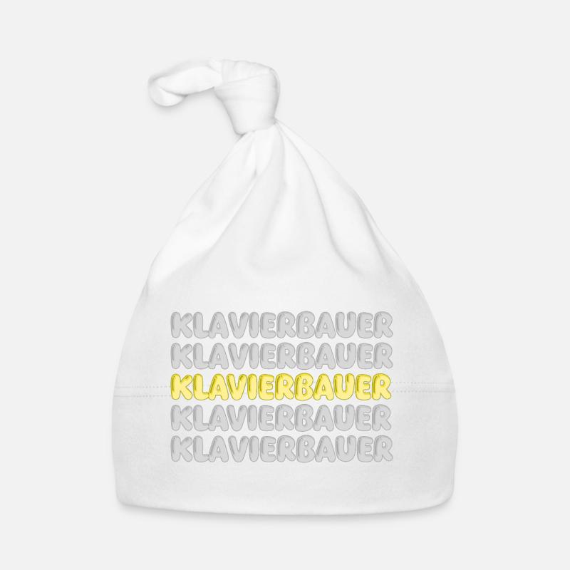 Arbeit Klavierbauer Baby Bio-Mütze