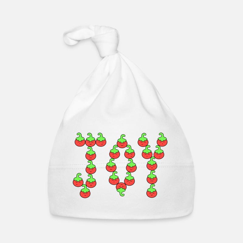 Tomatoes joy Organic Baby Cap