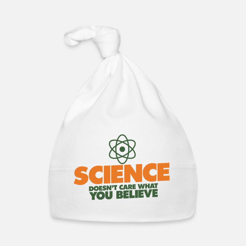Science Over Belief Organic Baby Cap