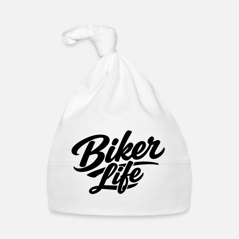 Biker Life Organic Baby Cap