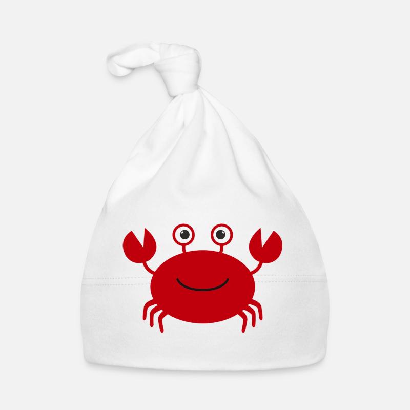 Krabbe Baby Bio-Mütze
