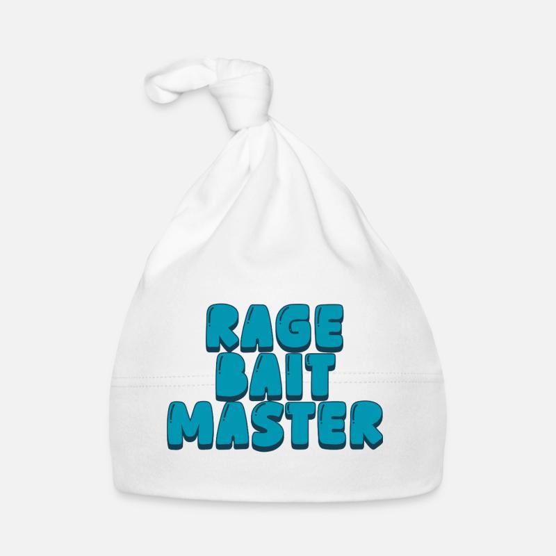 rage bait master Organic Baby Cap